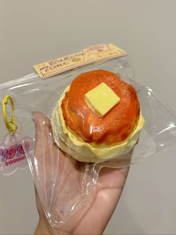 Butter Pancake Taba Squishy Toy