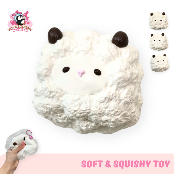 YOYOSQUISHY Little Lamb Water Texture Taba Squishy Toy