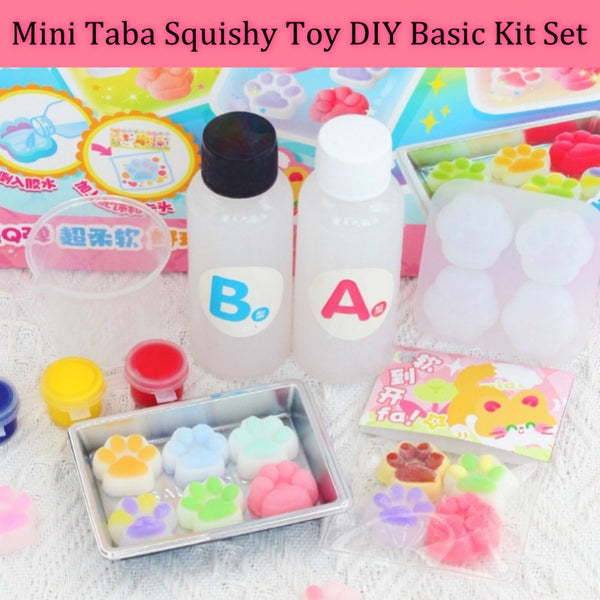 Mini-Taba-Squishy-Spielzeug zum Selbermachen, Basis-Set