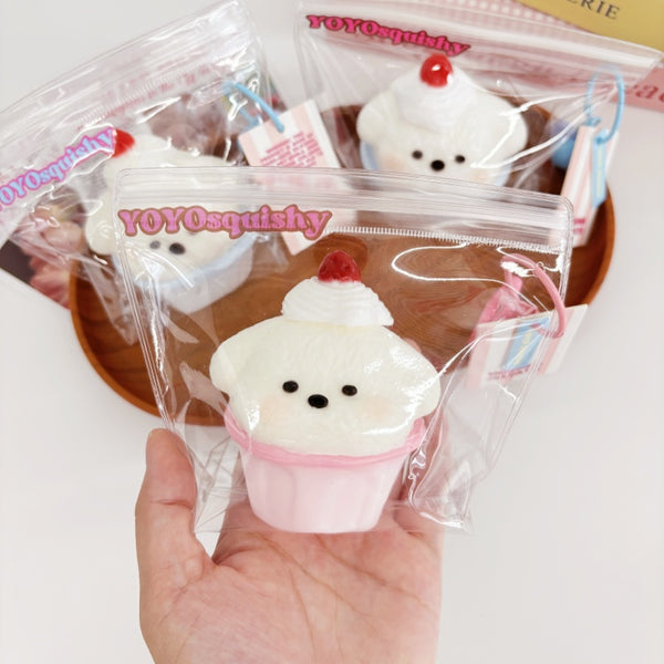 Puppy Cupcake Taba Squishy Toy