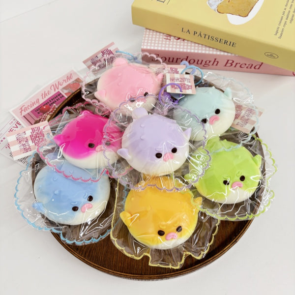 Angry Pufferfish Taba Squishy Toy