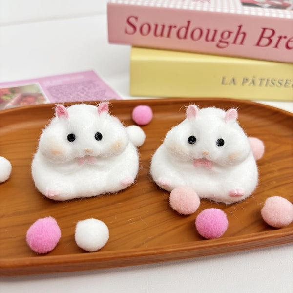 Beflocktes Hamster-Taba-Squishy-Spielzeug