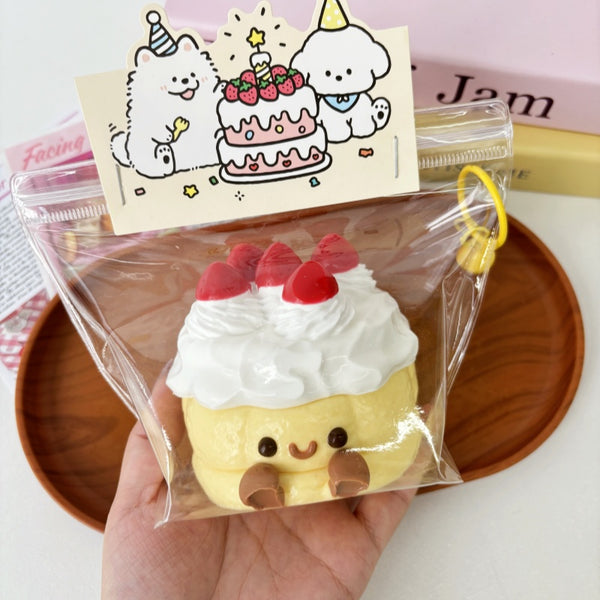 Birthday Cute Cake Squishy Toy