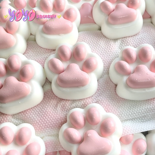 250g Medium Size Cat Paw Taba Squishy Toy