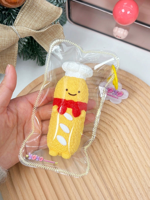 Chef Baguette Taba Squishy Toy