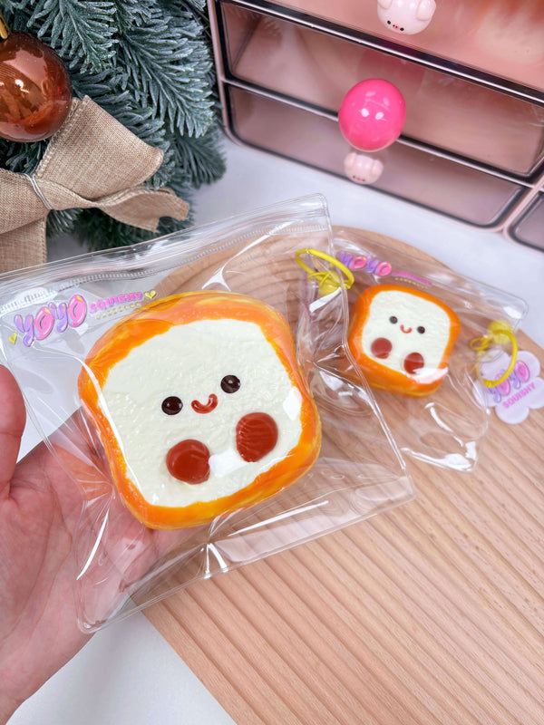 Baby Toast Taba Squishy Toy