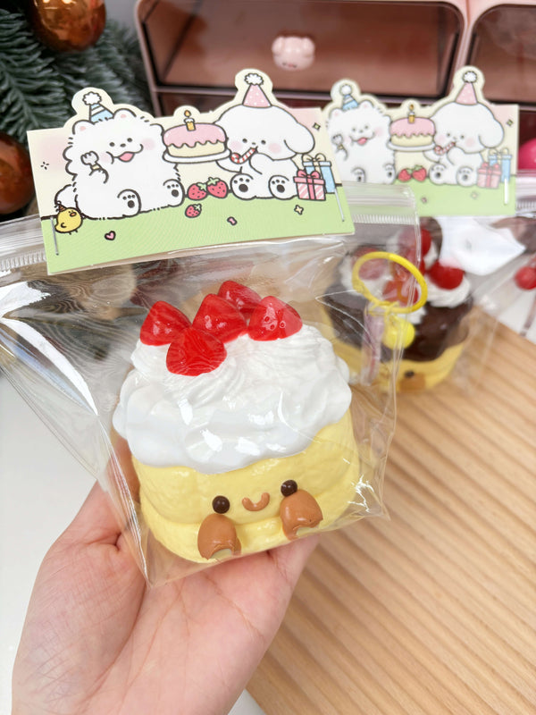 Birthday Cute Cake Squishy Toy