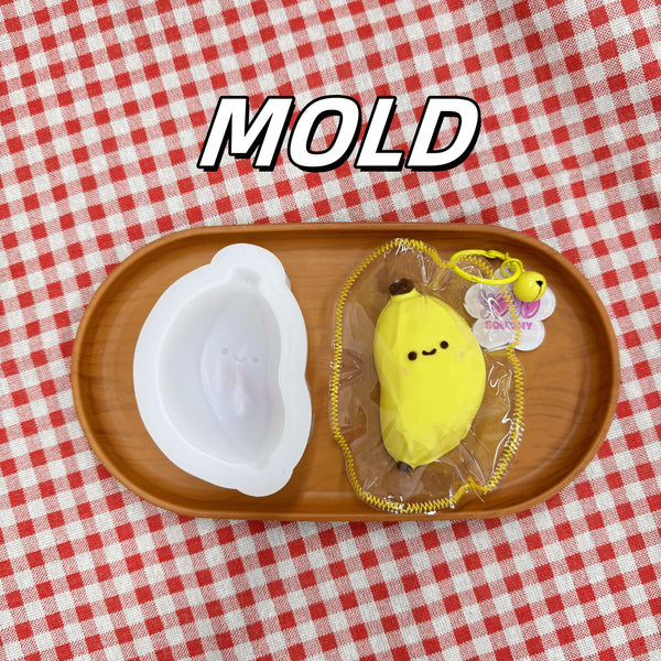 Yoyosquishy Banana Baby Moule