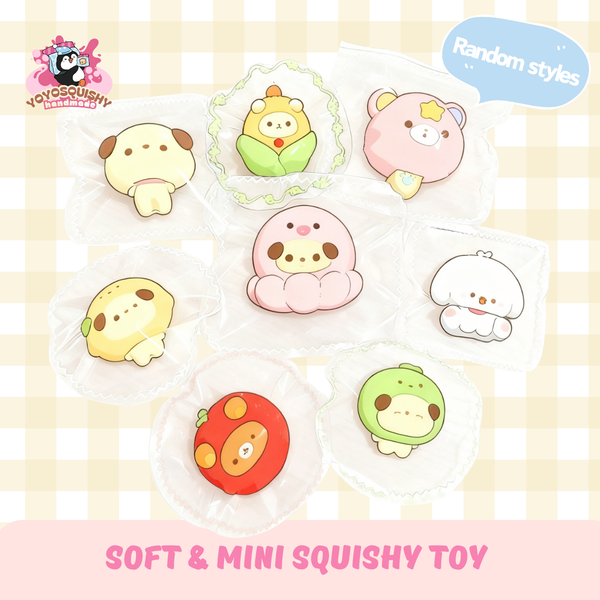 YOYOSQUISHY Surprise Random Mini Squishy  | 3/5/7 Pcs 🎁 | 200+ Styles