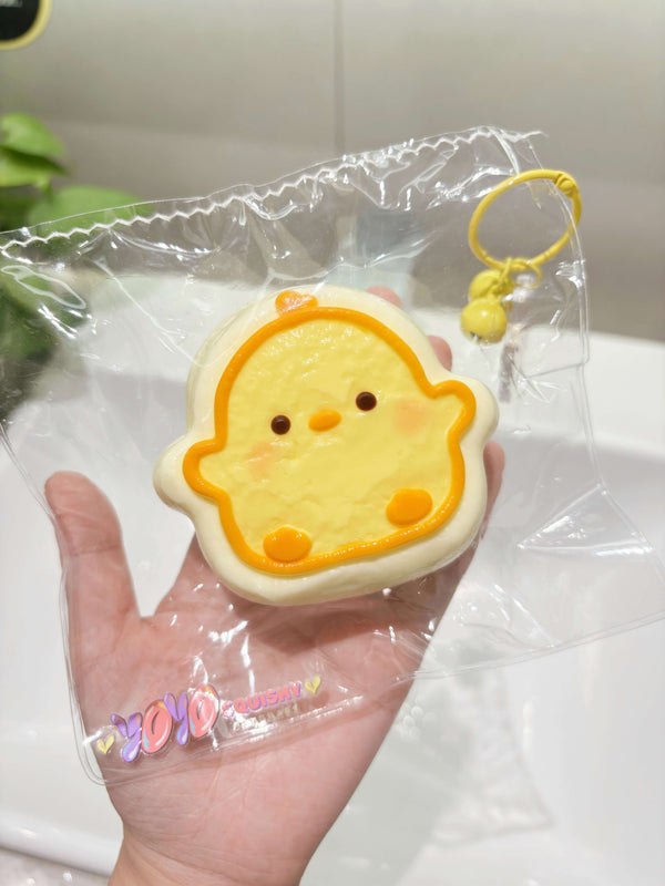 Cute Chick Cake Taba Squishy Toy