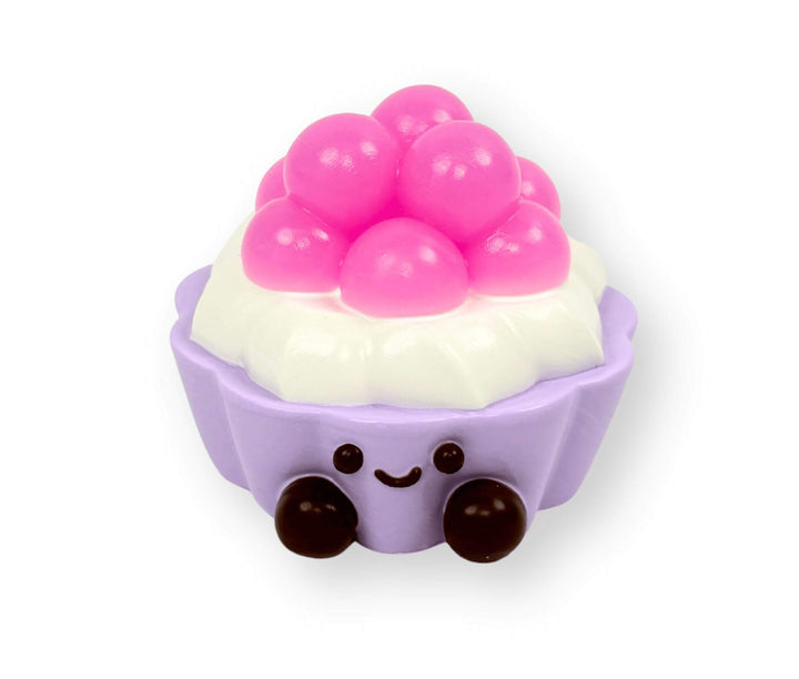 (PURPLR)yoyosquishy-Grape Cake Taba Squishy Toy