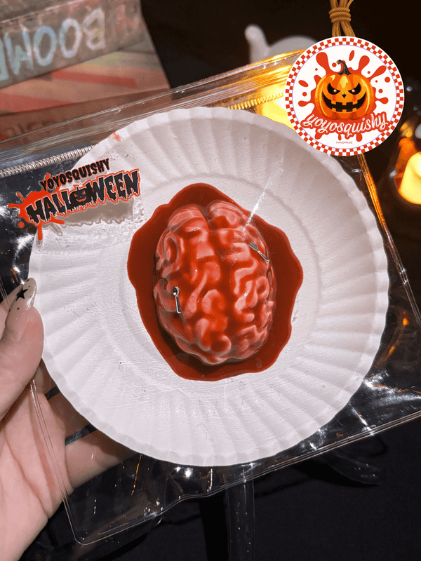 Halloween Bloody Brain Dessert Taba Squishy