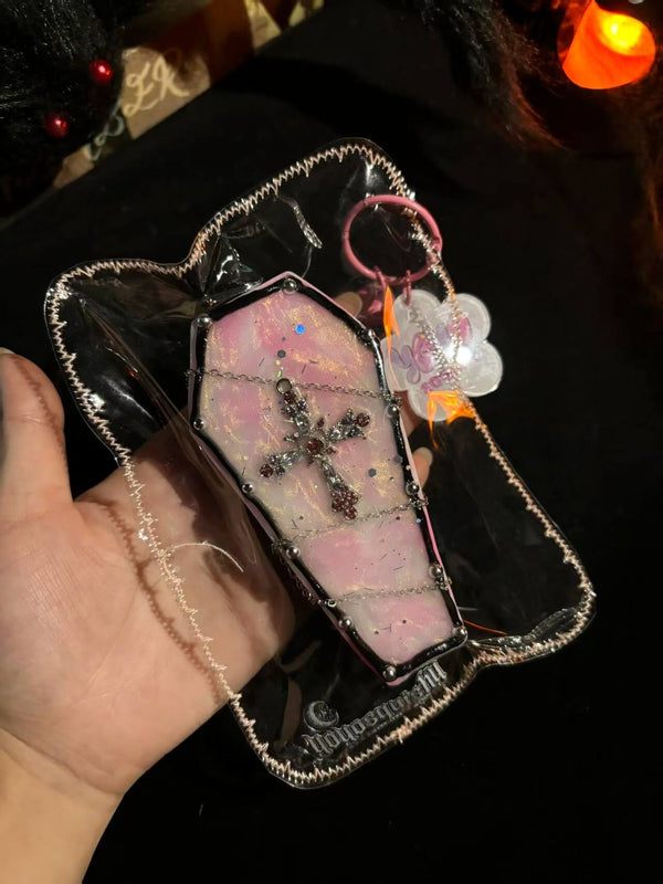 Aurora Pink Coffin Taba Squishy Toy