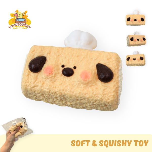 YOYOSQUISHY Chef Puppy Soft Butter Texture Taba Squishy Toy