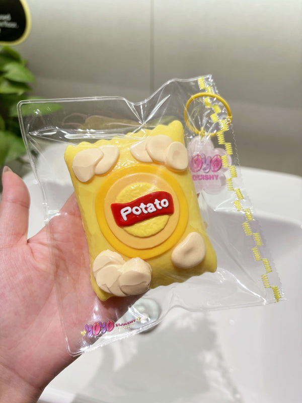 Classic Potato Chips Taba Squishy Toy