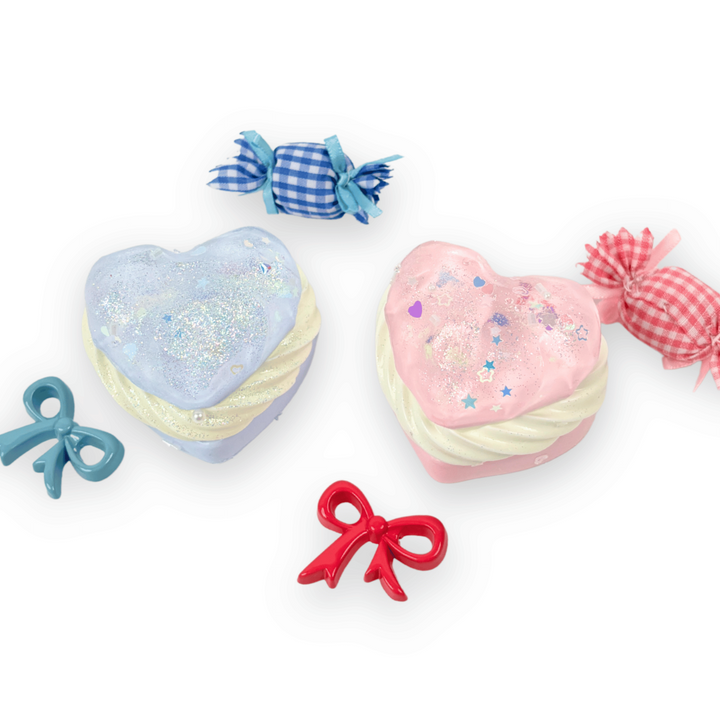 Heart Candy Dessert Squishy Toy