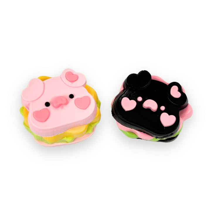 Mini Piggy Sandwich Squishy Toy