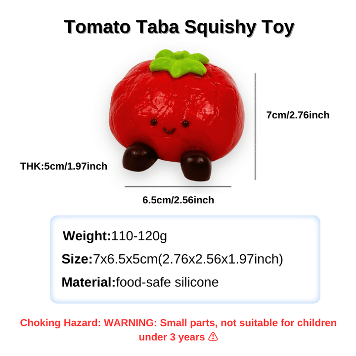 Baby Tomato Taba Squishy Toy