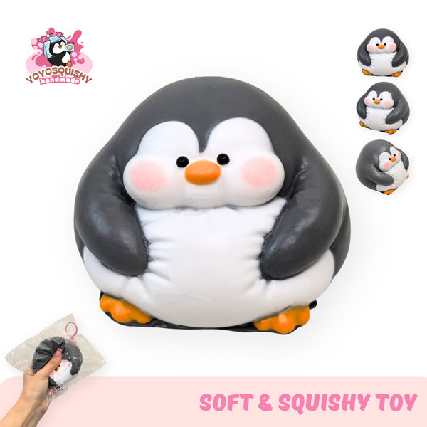 YOYOSQUISHY Sofa Penguin Soft Muddy Texture Taba Squishy Toy