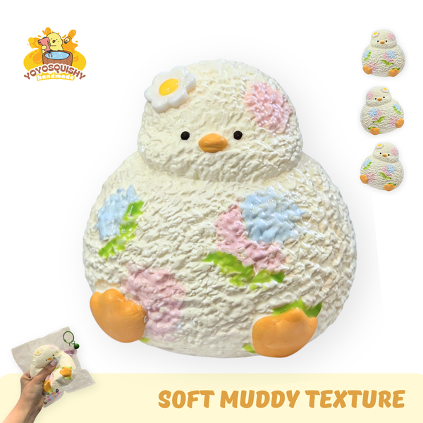 YOYOSQUISHY Rainbow Candy Cake Gooey Mud Texture Taba Squishy Toy