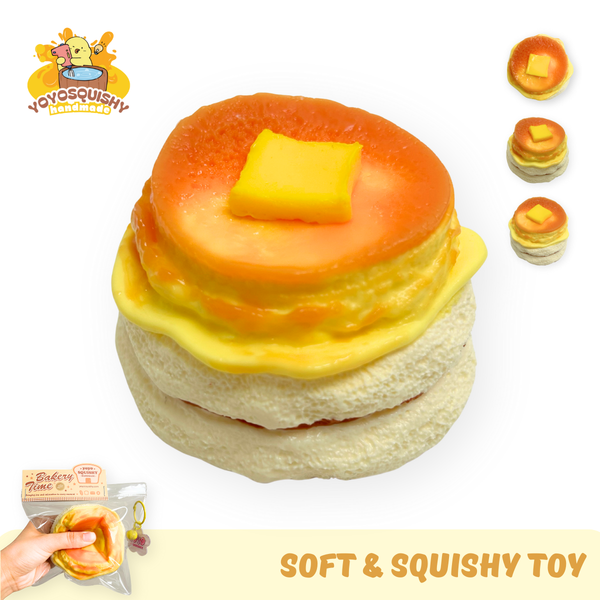 YOYOSQUISHY Butter Pancake Soft Butter Texture Taba Squishy Toy