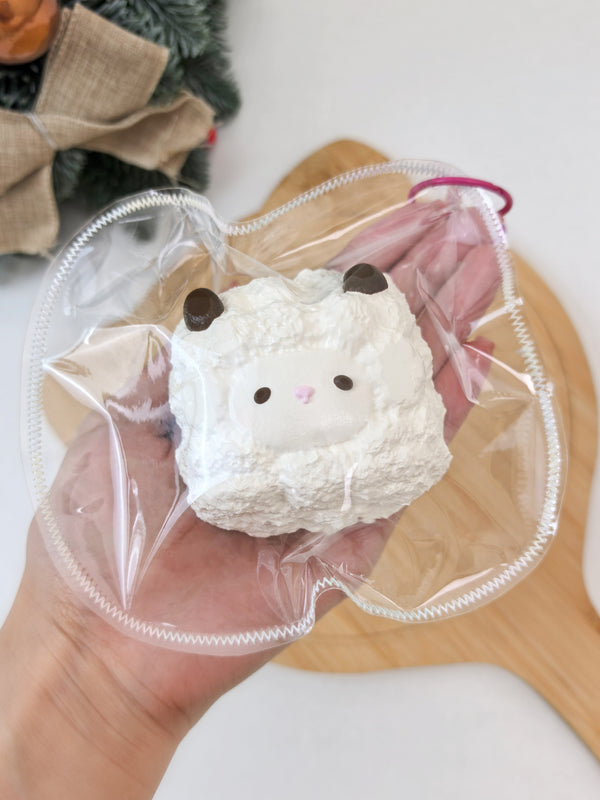 Watery texture Little Lamb Taba Squishy Toy