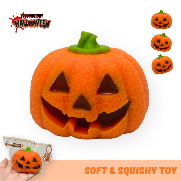 Halloween Giant Pumpkin Soft Muddy Texture Taba Squishy