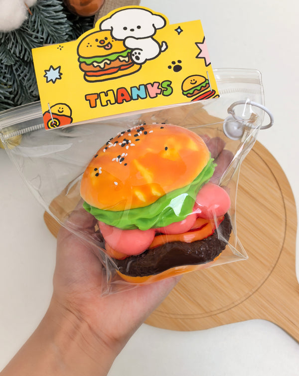 Burger Taba Squishy Toy