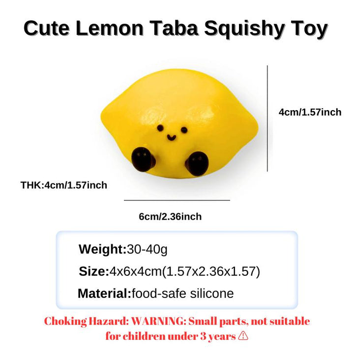 Cute Lemon Squishy Toy