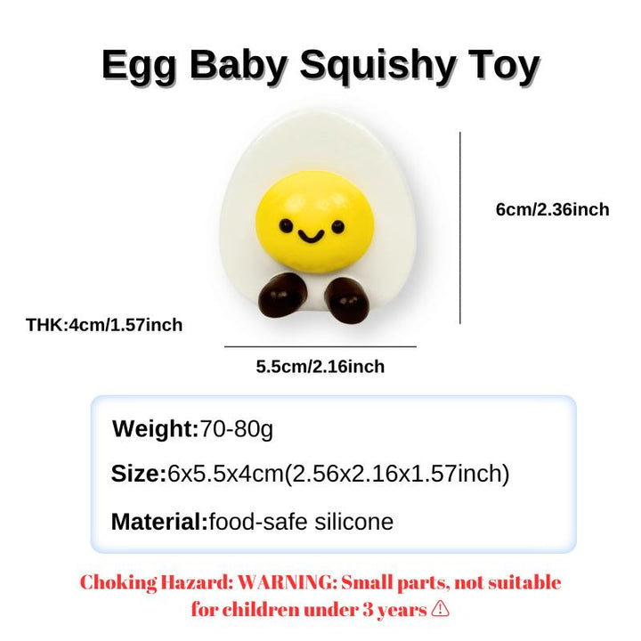 Yoyosquishy-Egg Baby Squishy Toy