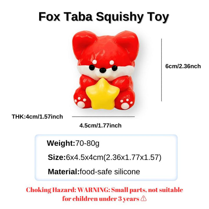 Fox Taba Squishy Toy